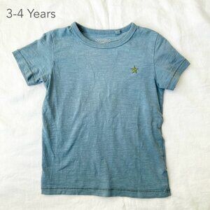 🪴5/$30 NEXT 3-4 Years Toddler Boy Girl Star Blue T-Shirt Spring Summer